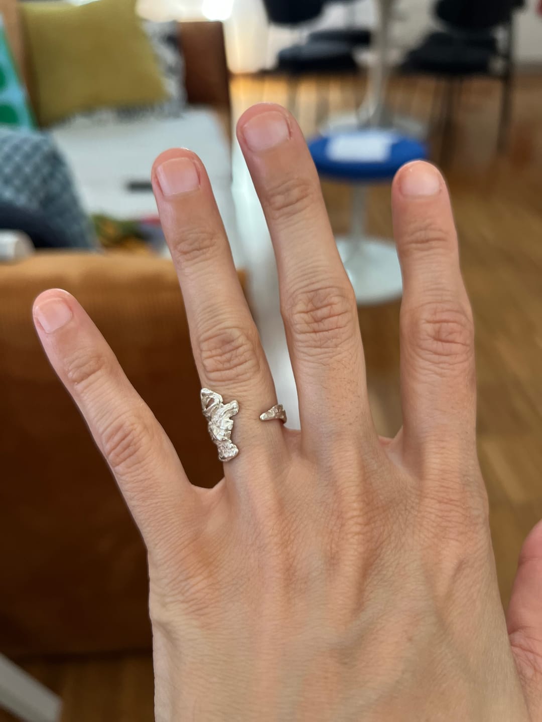 Customer photo review of Adjustable Water ring - S