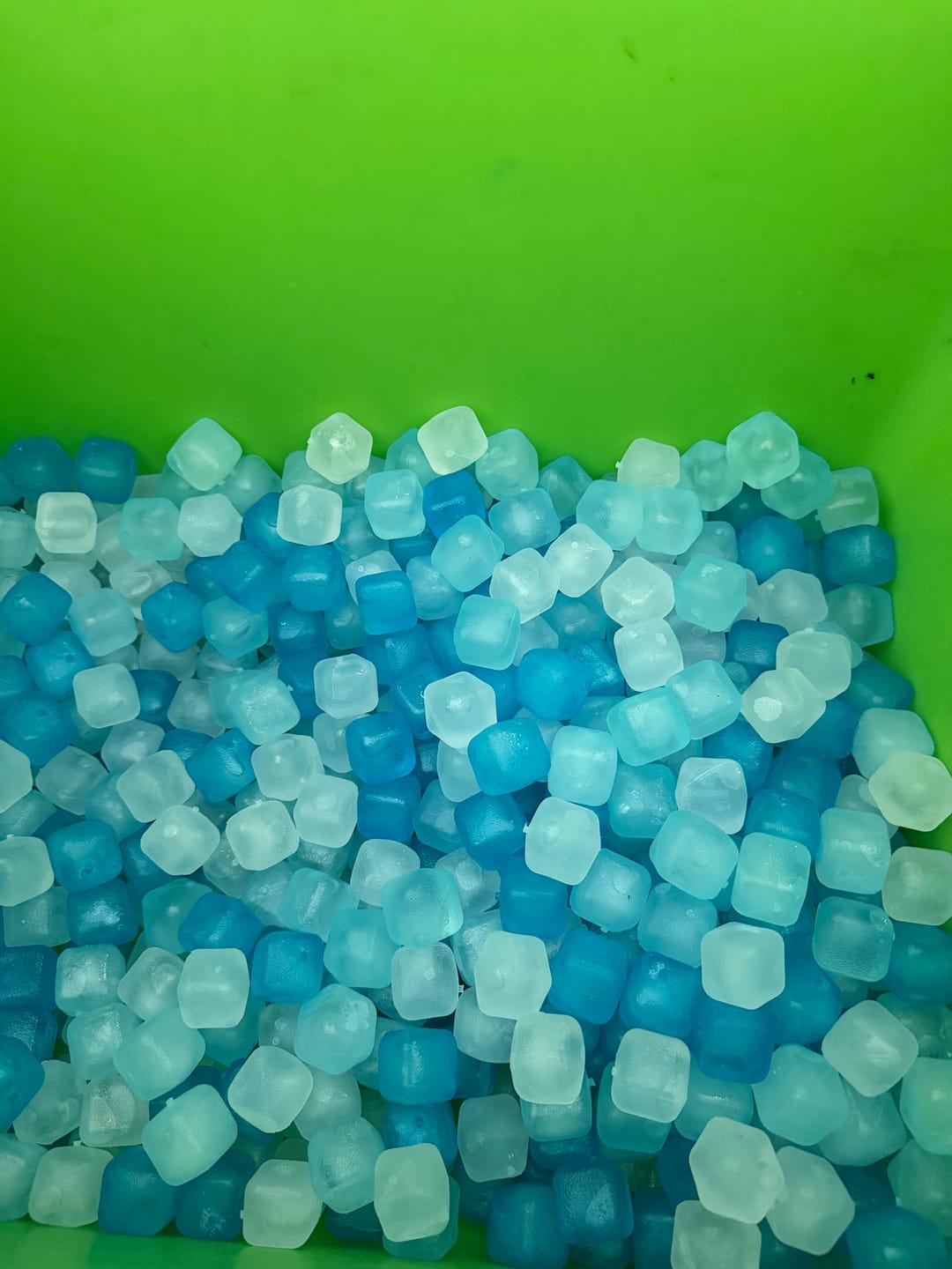 Customer photo review of Mega Freeze Blue Ice - 5kg Black Bag