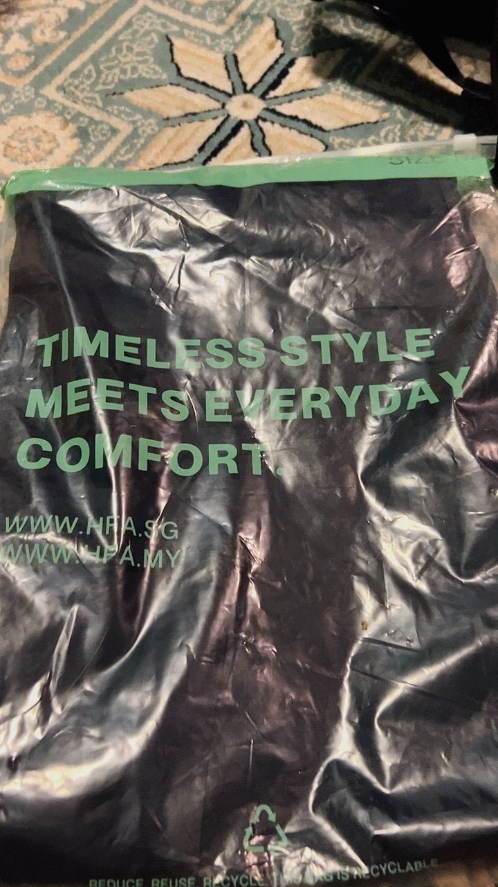 Customer photo review of Straight Cut Utility Cargo Pants