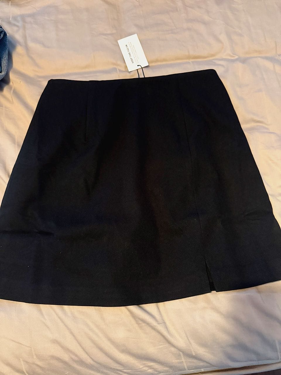 Customer photo review of Seamless Front Slit Skorts