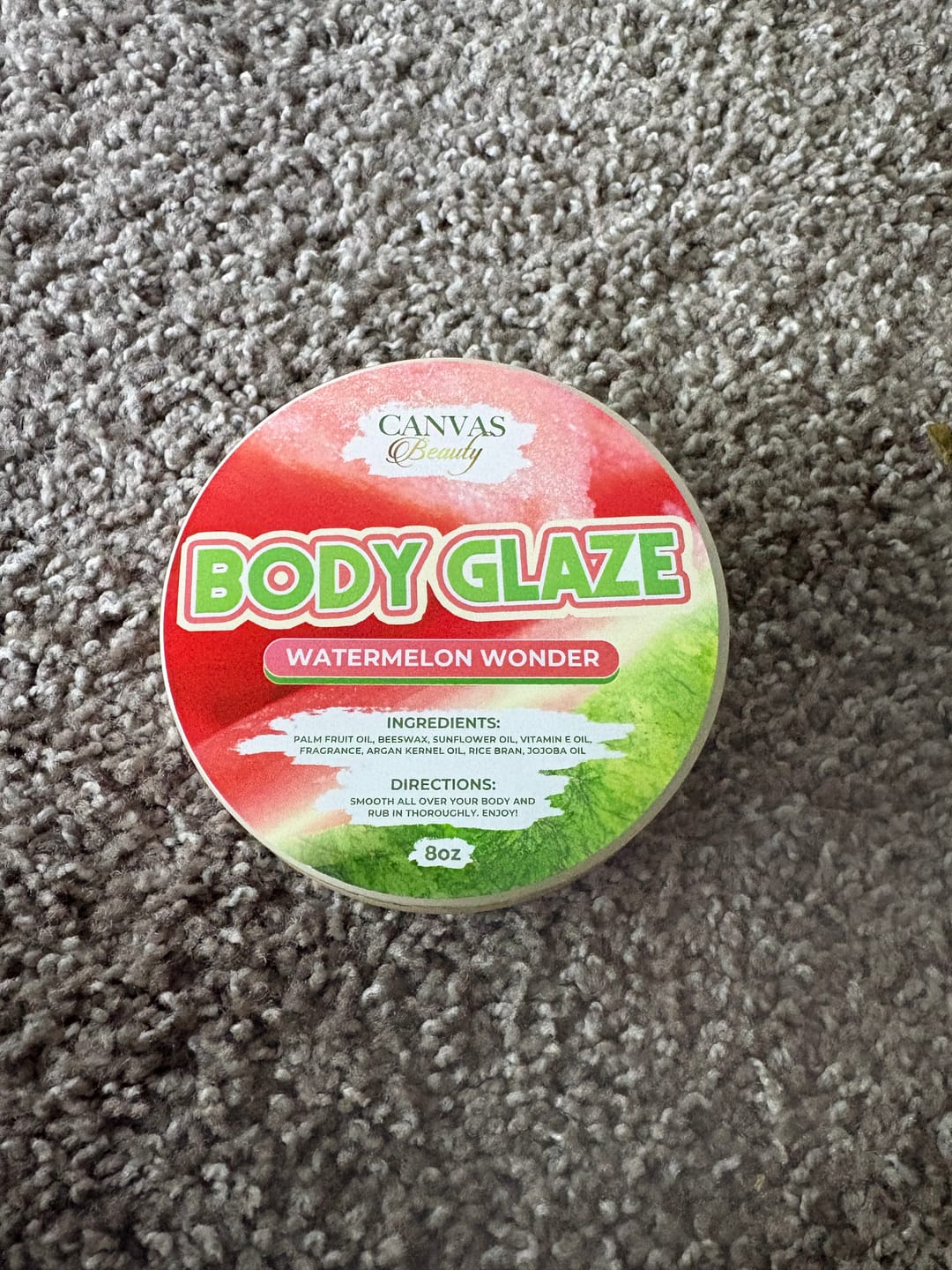 Customer photo review of (NEW) BODY GLAZE: WATERMELON WONDER