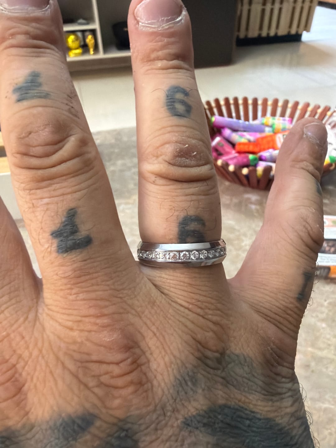 Customer photo review of Classic Diamond Ring