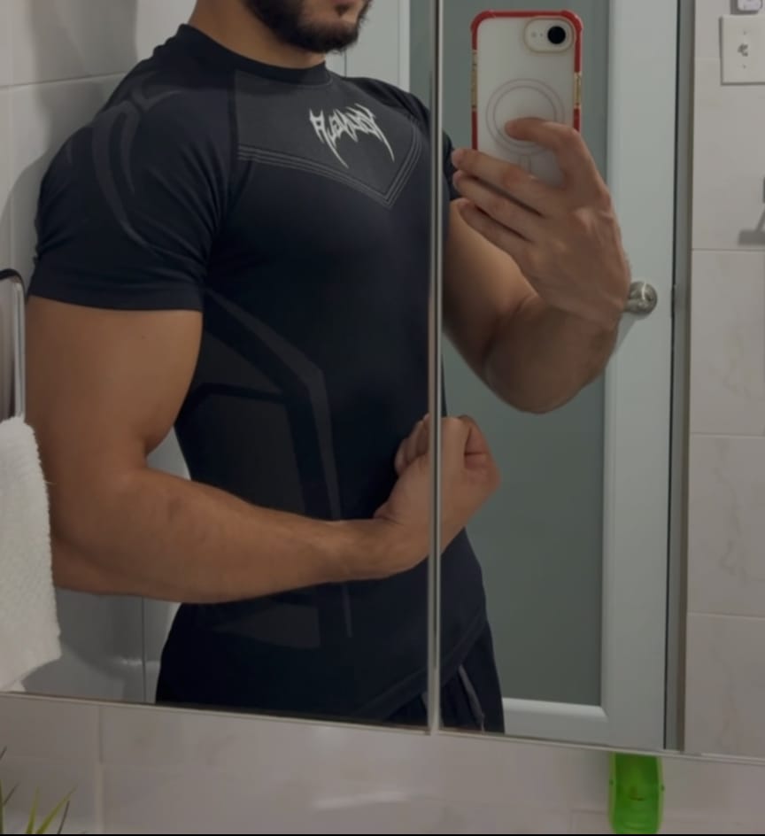 Customer photo review of 4041 - Warrior Compression Tees