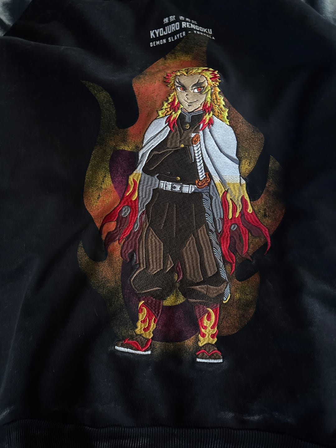 Customer photo review of 5195 - Demon Slayer: Kimetsu no Yaiba - Zip-ups