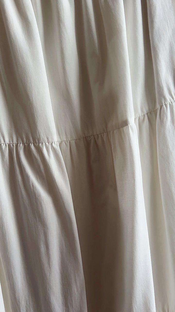 Customer photo review of 3-Tier Flowy Maxi Skirt