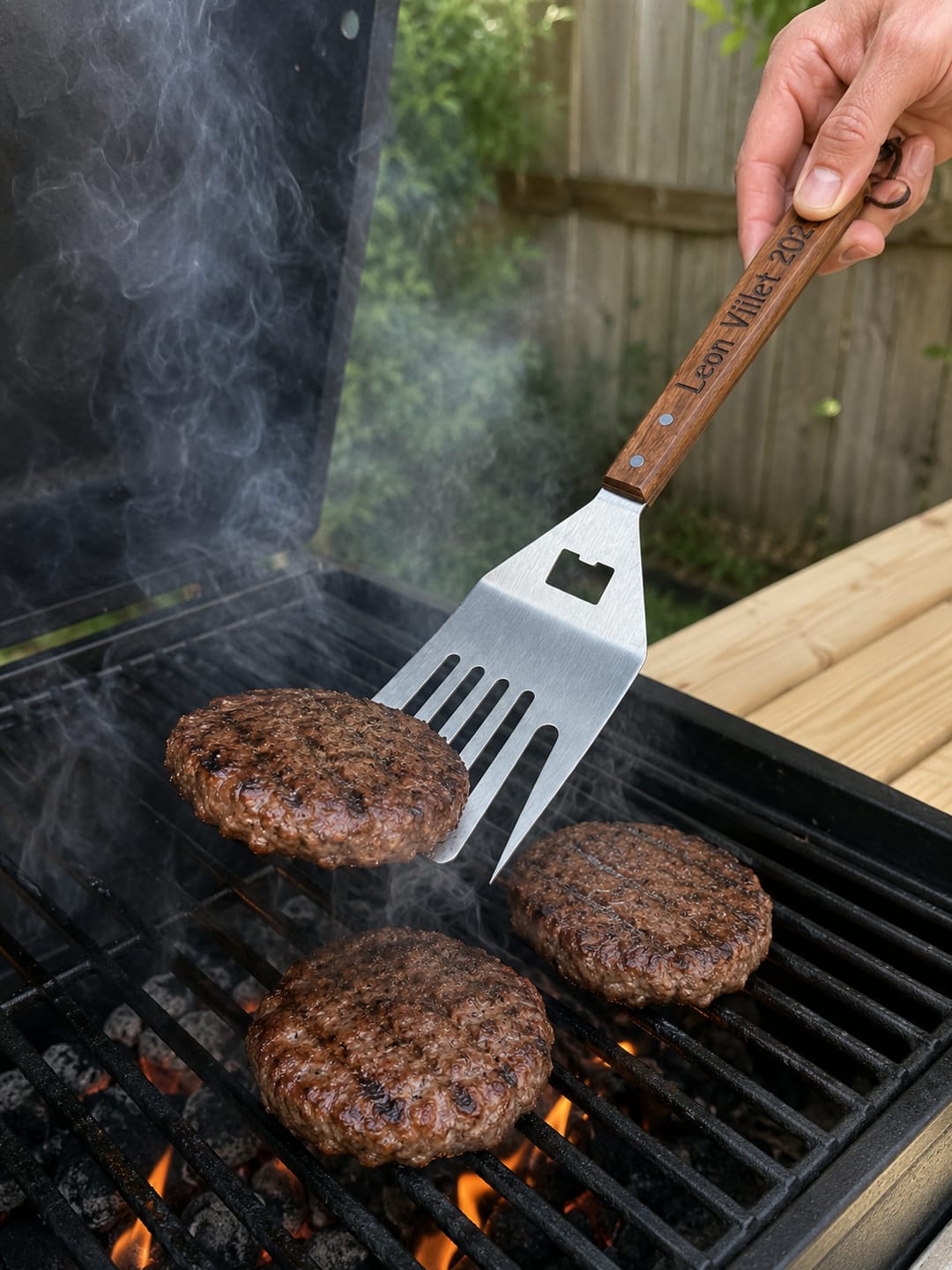 Customer photo review of BraaiPlank™ Flipn'Fork