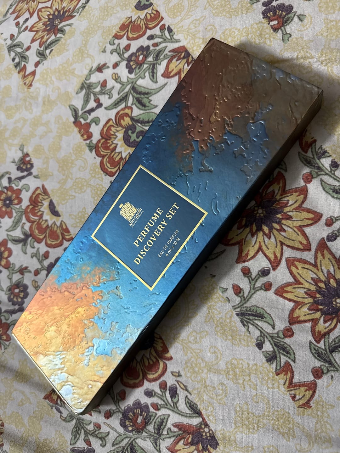 Customer photo review of Perfume Sample Discovery Set – 10 Mini Perfume Sprays (6ml Each)