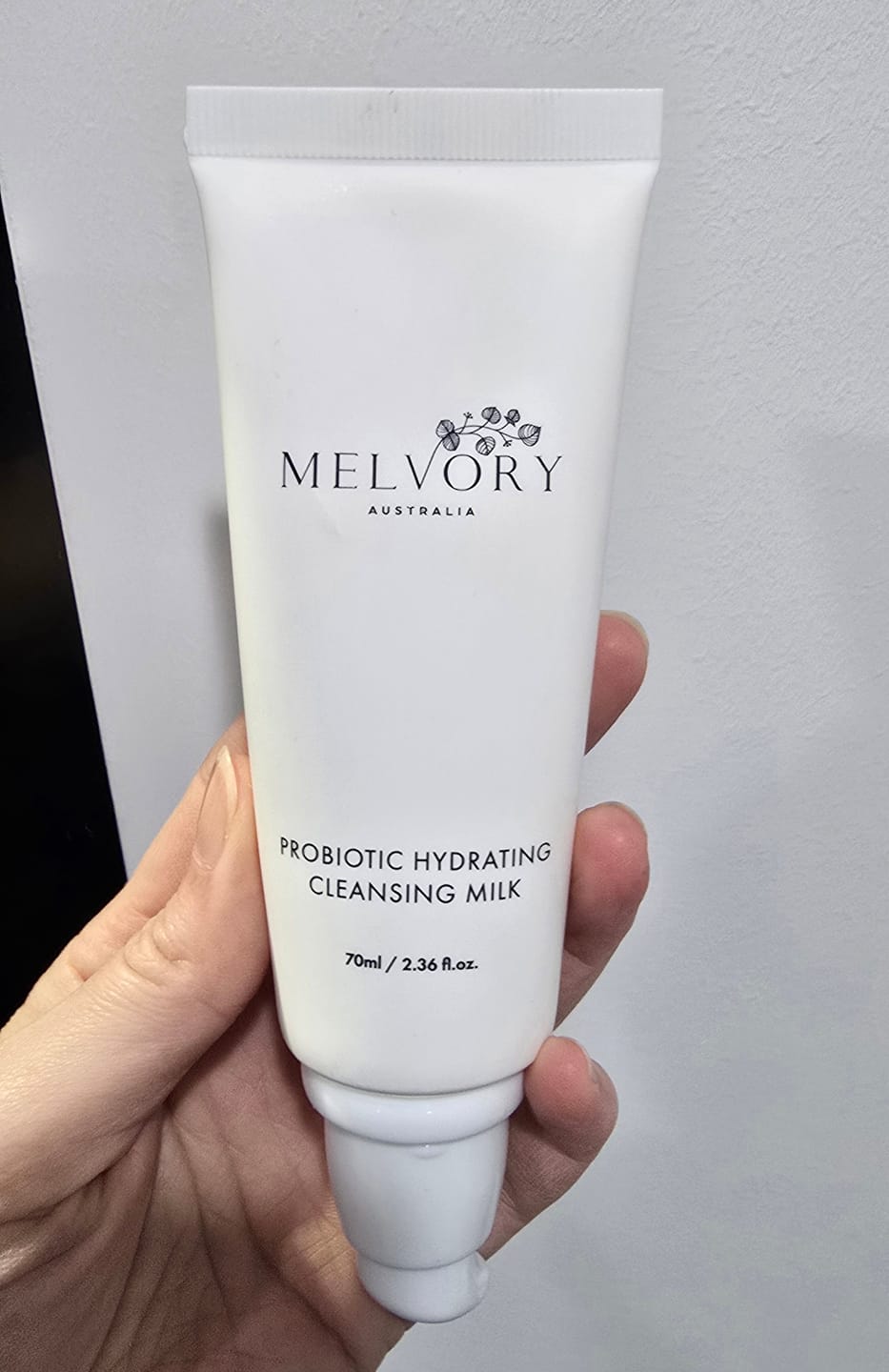 Customer photo review of Probiotic Hydrating Cleansing Milk