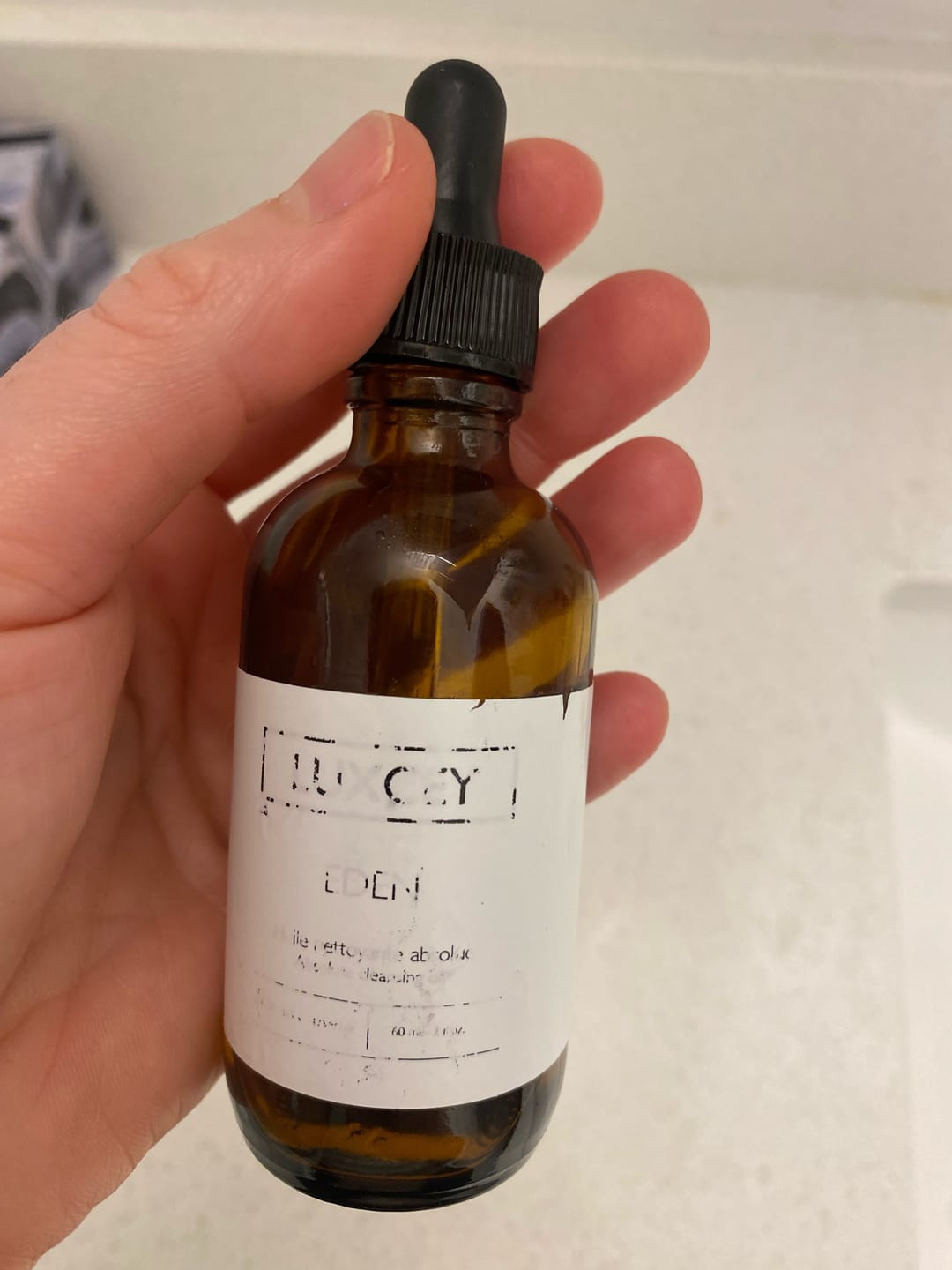 Customer photo review of Eden - Cleansing oil