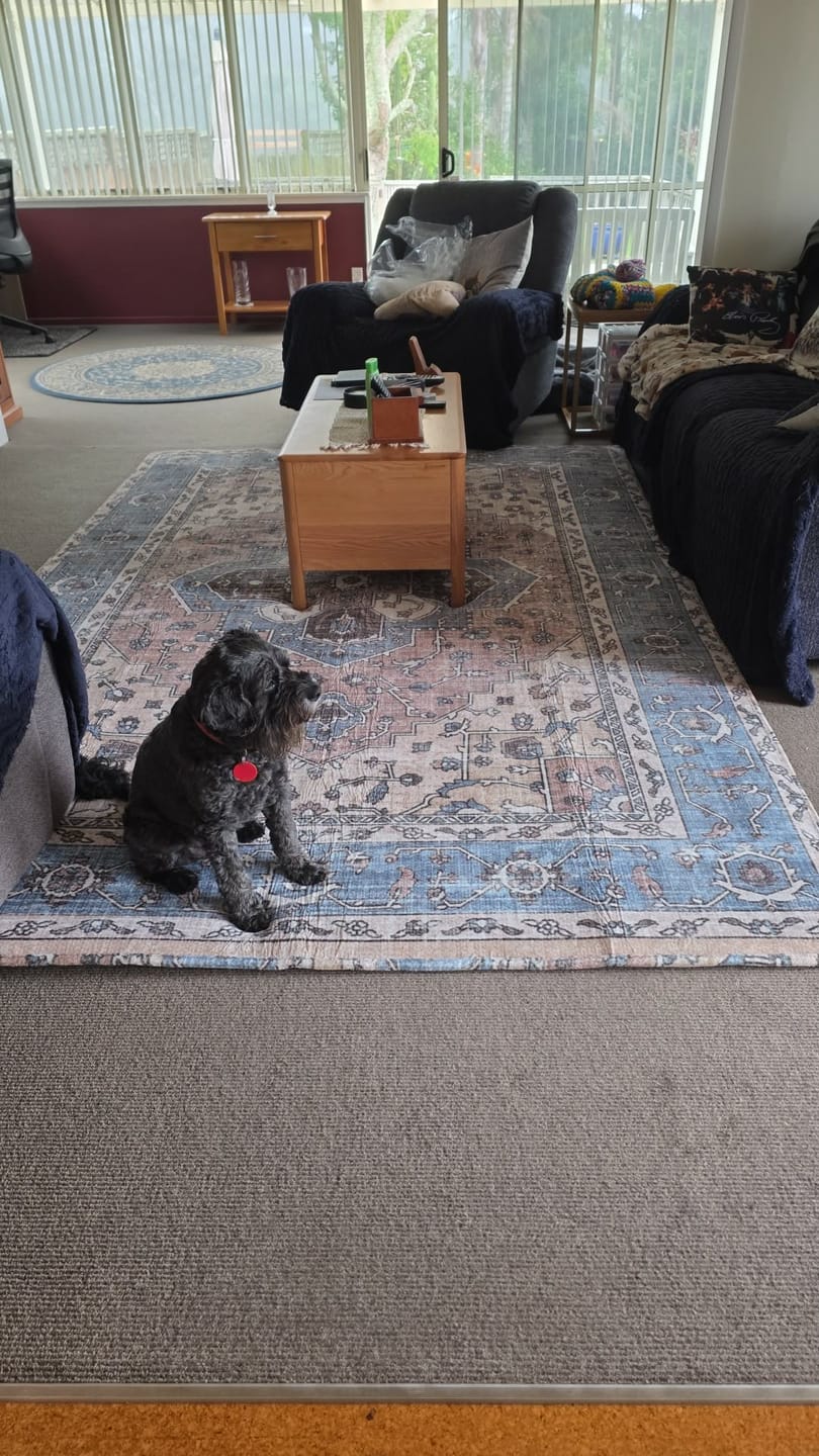 Customer photo review of Designer Relax Mat - 35mm Thick Foam Base