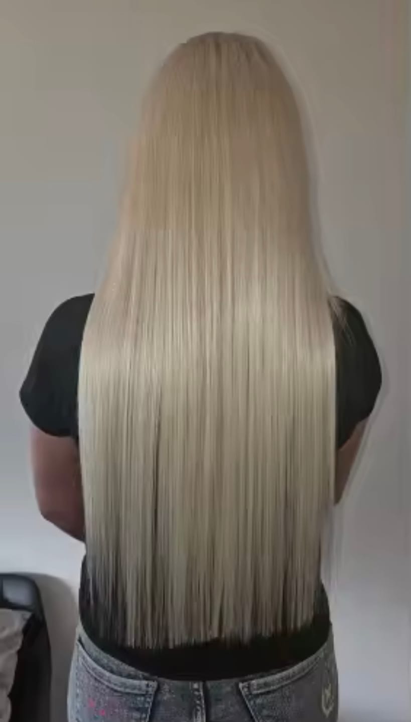 Customer photo review of MAZO Extensiones de Cabello PREMIUM🥇 Similar al Natural Tonos Balayage Hasta 70 cm Largo