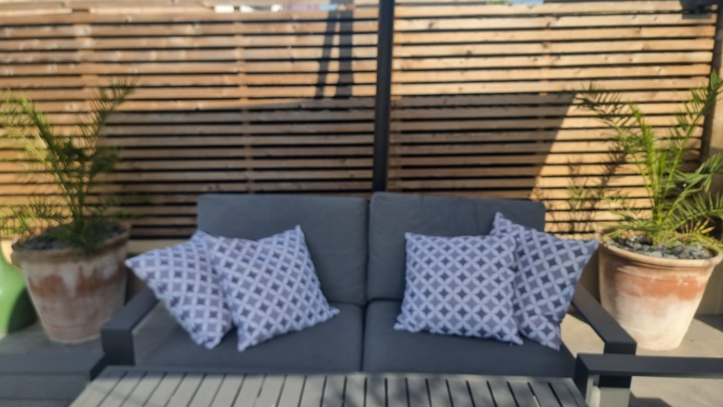 Customer photo review of Outdoor Garden Waterproof Cushion - Bahia