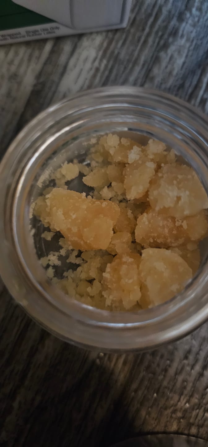 Customer photo review of Goldiez Crumble - 28 Grams