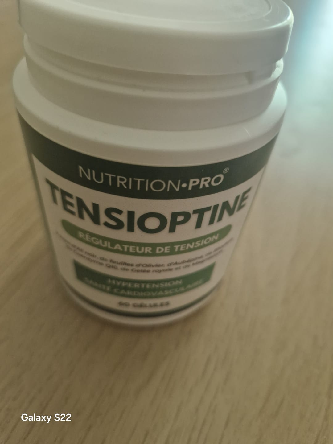 Customer photo review of TENSIOPTINE - 60 GÉLULES