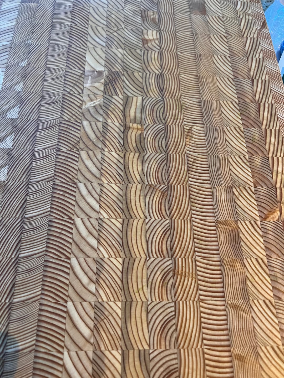 Customer photo review of Larchwood Cutting Board (Premium)