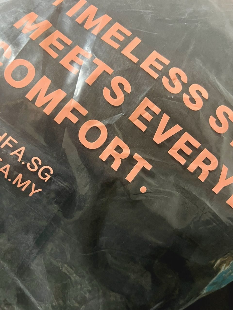 Customer photo review of Straight Cut Utility Cargo Pants