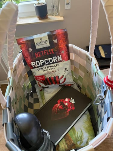 Kundenbewertung mit Foto zu Bio Netflix Popcorn Chilli Thriller