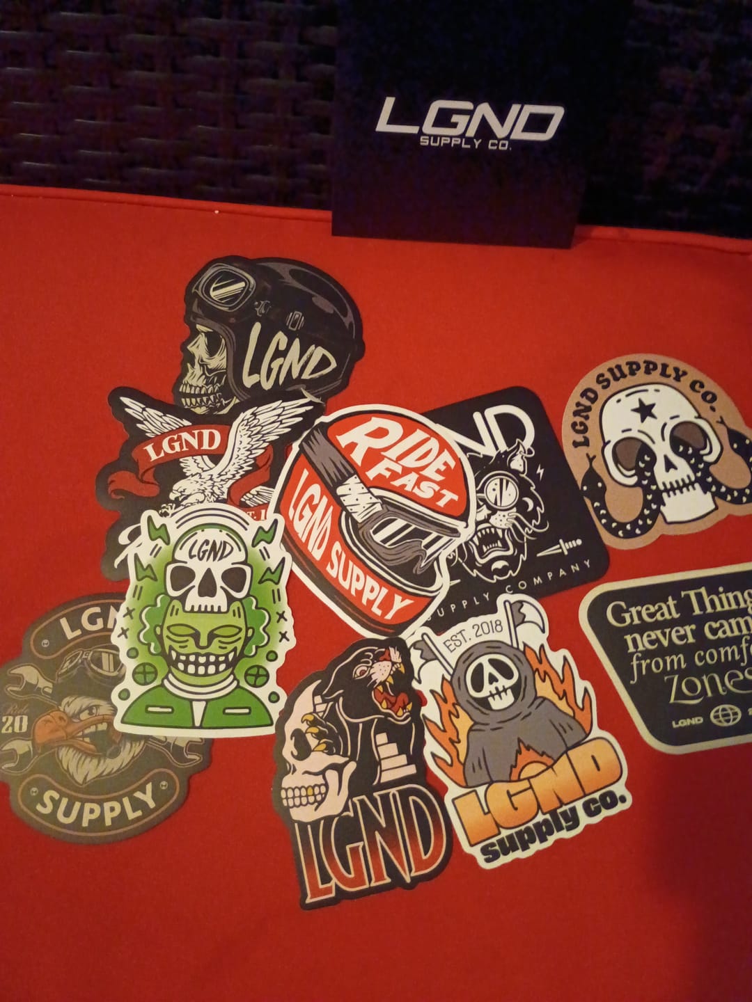 Customer photo review of The Decal Collection - 10 Pack