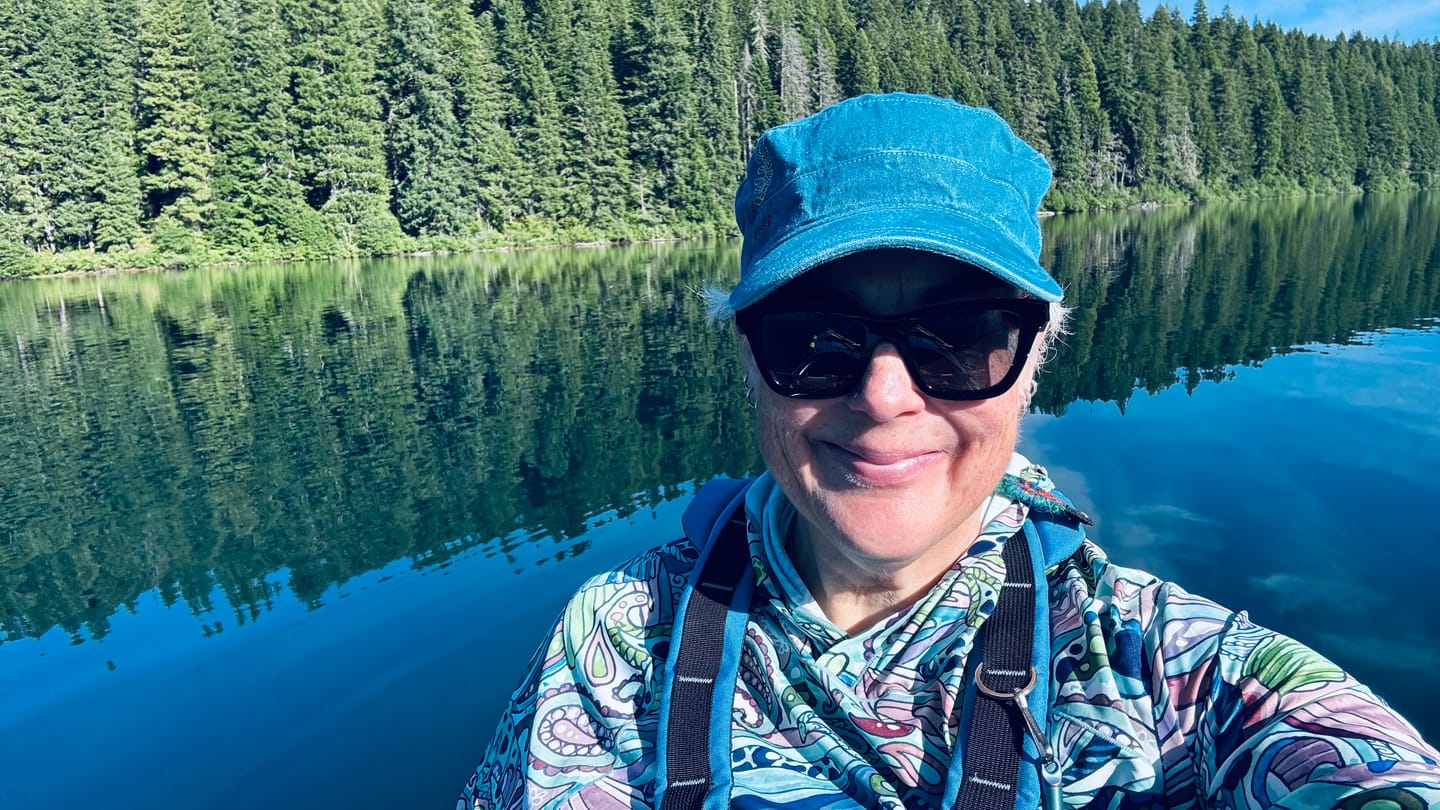 Customer photo review of Radiant Redfish Solstice Hooded Sunshirt