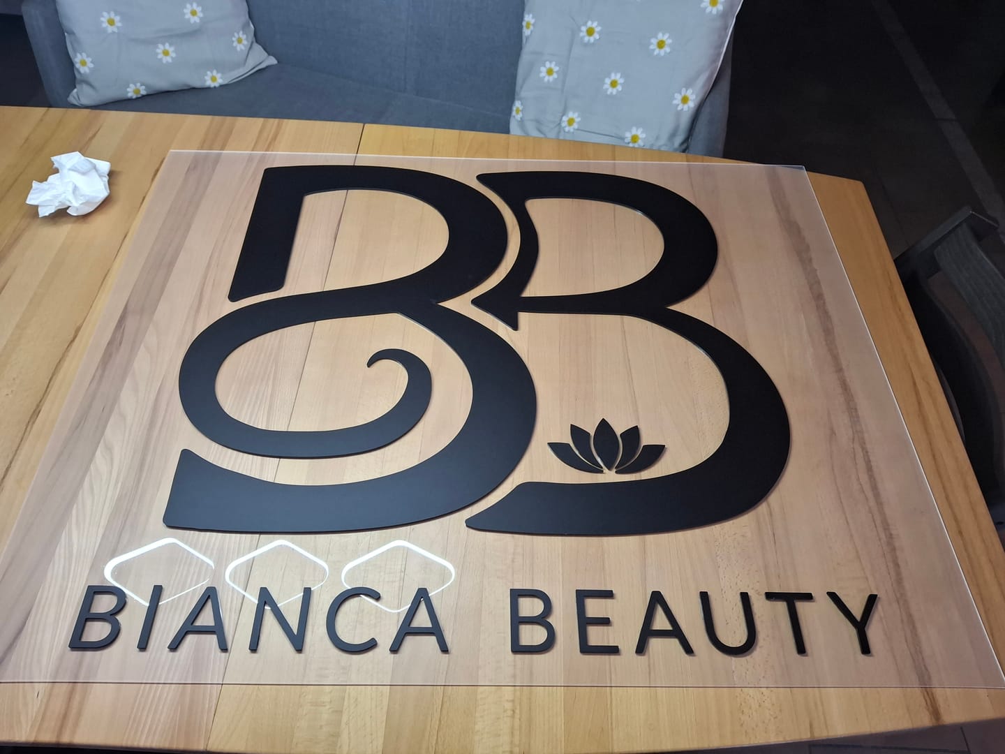 Customer photo review of 3D Logo Bianca BB Bianca Beauty