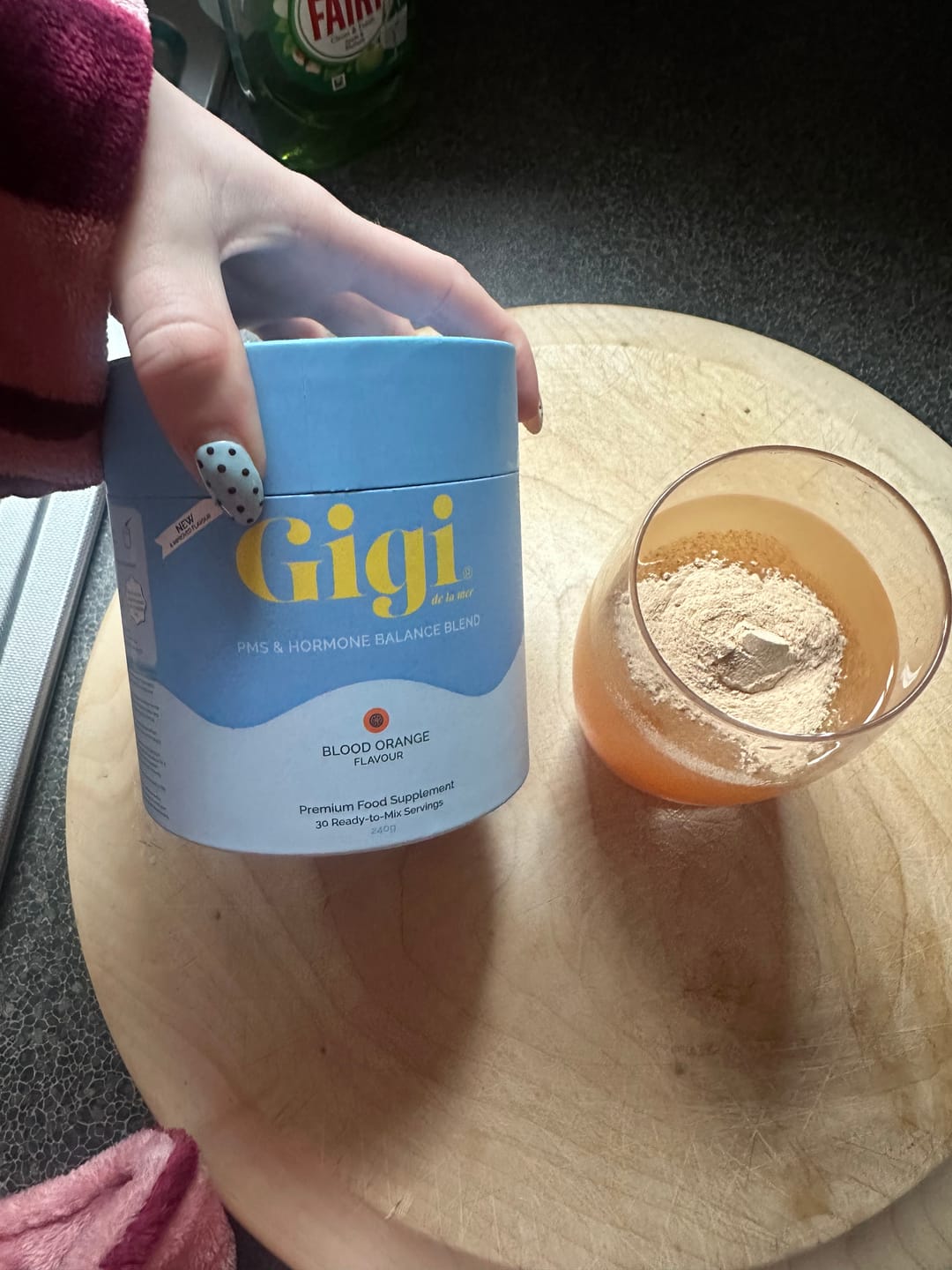 Customer photo review of PMS & Hormone Balance Blend