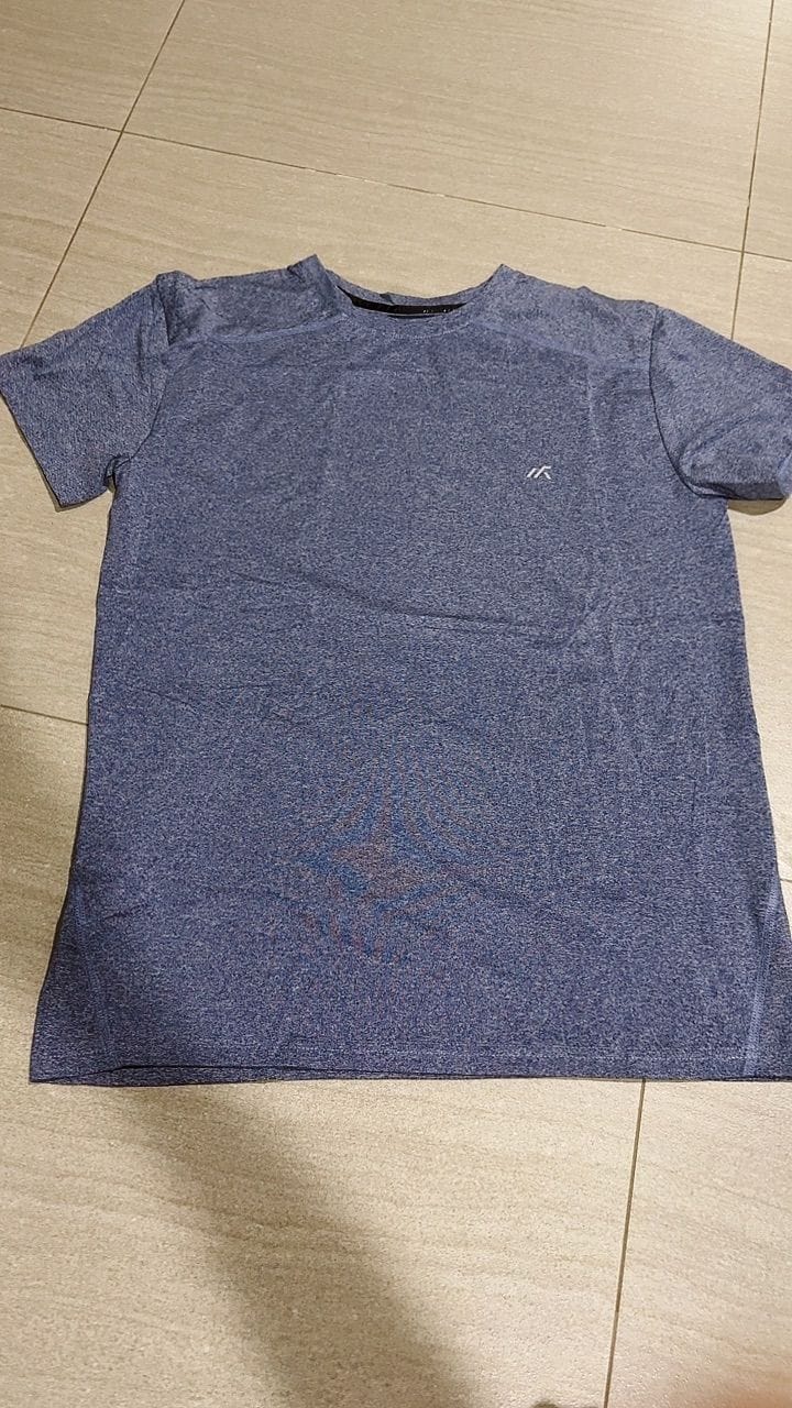Customer photo review of Perforated Performance Dri-Fit Crew Neck Short Sleeve T-Shirt