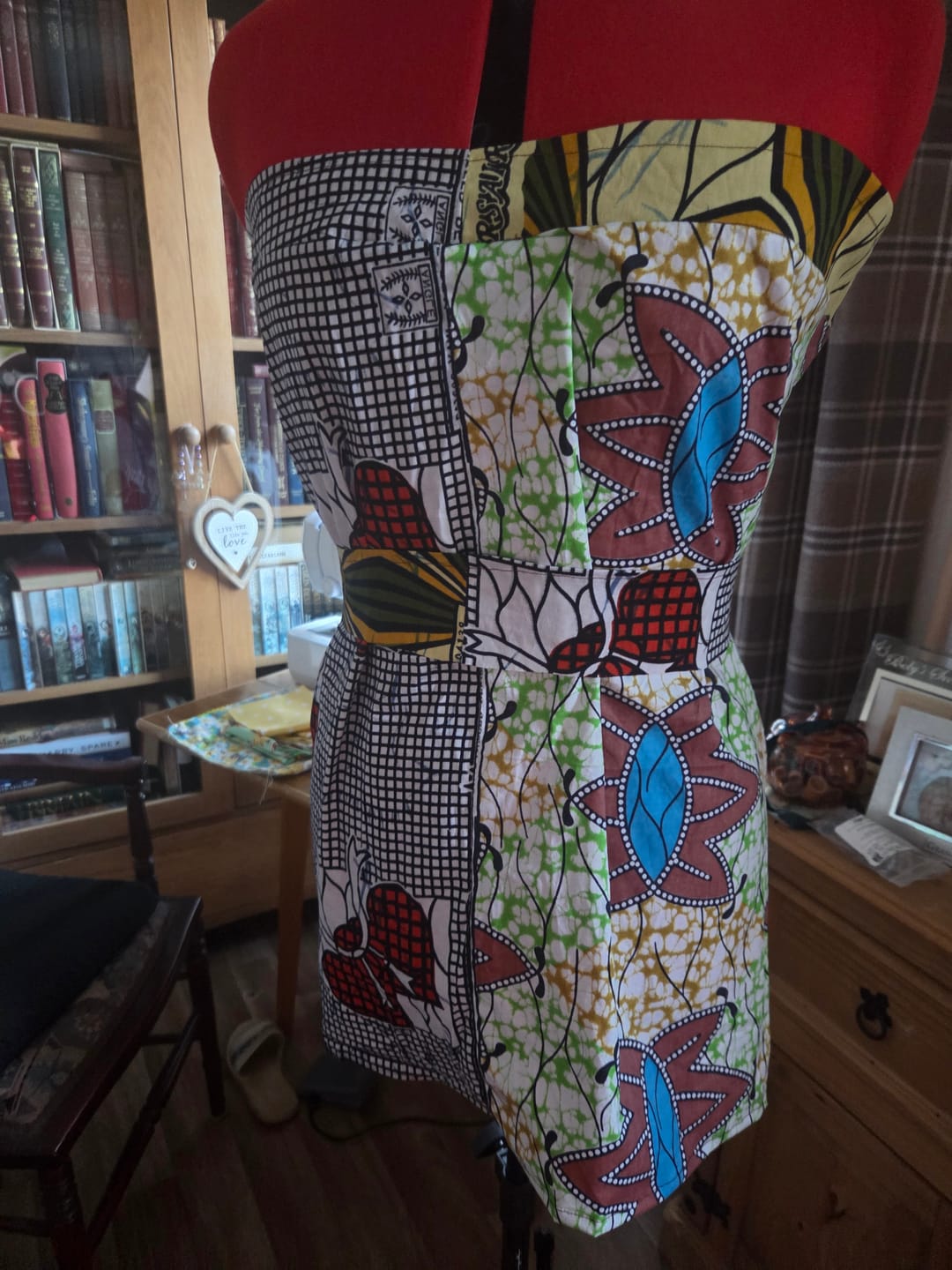 Customer photo review of 1kg Mixed Remnants Fabric Bag- Huge Variety