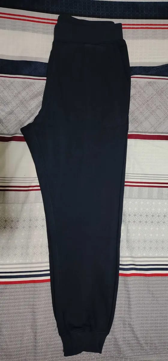 Customer photo review of Cotton Tapered Fit Ultra Soft Sweat Pants