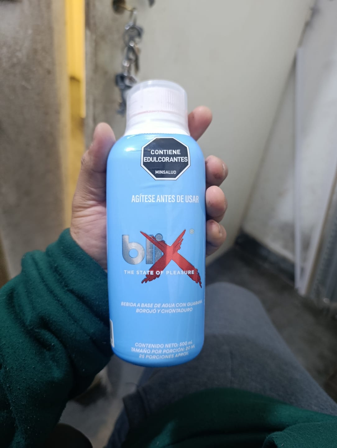 Customer photo review of LÍQUIDO BLIX BOOSTER 500ML