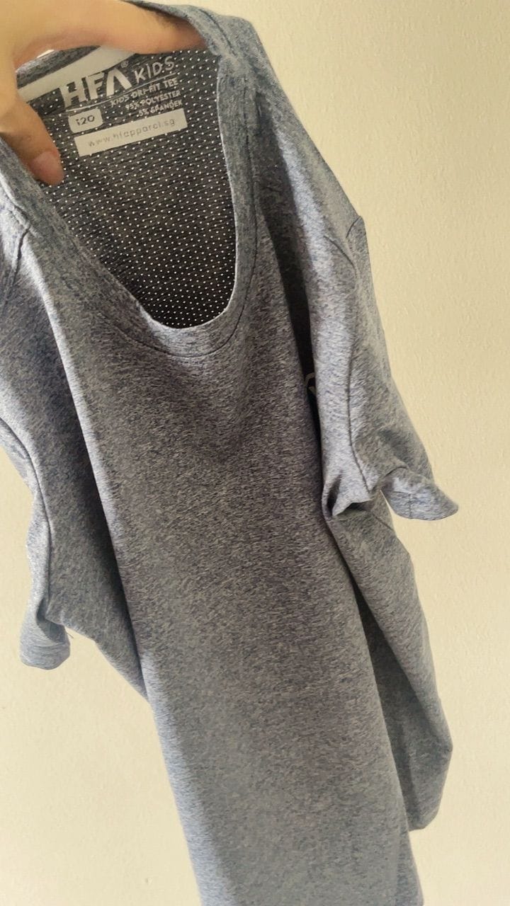Customer photo review of Dri-fit Perforated Short Sleeve T-Shirt
