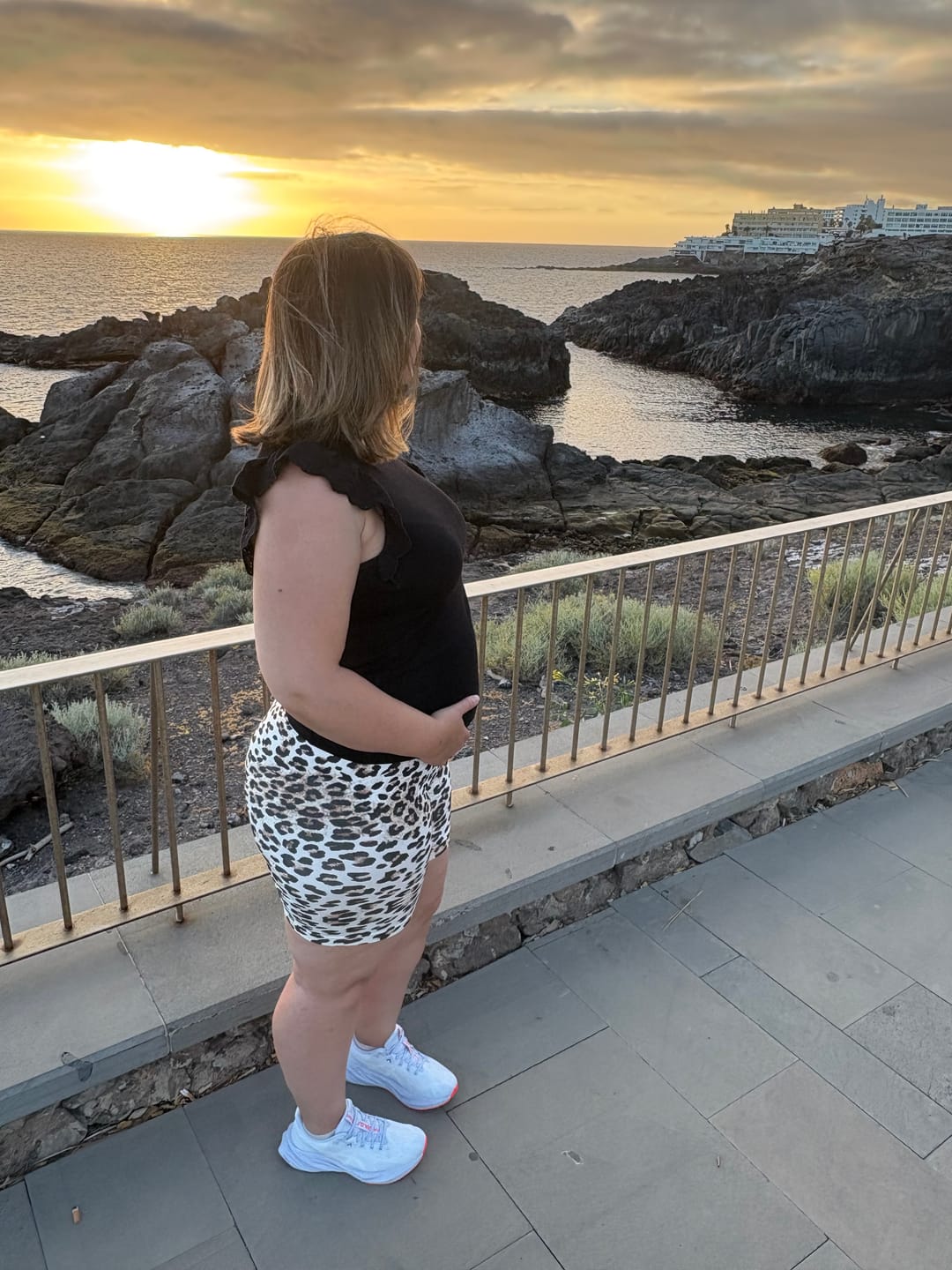 Customer photo review of Schwangerschafts-Shorts