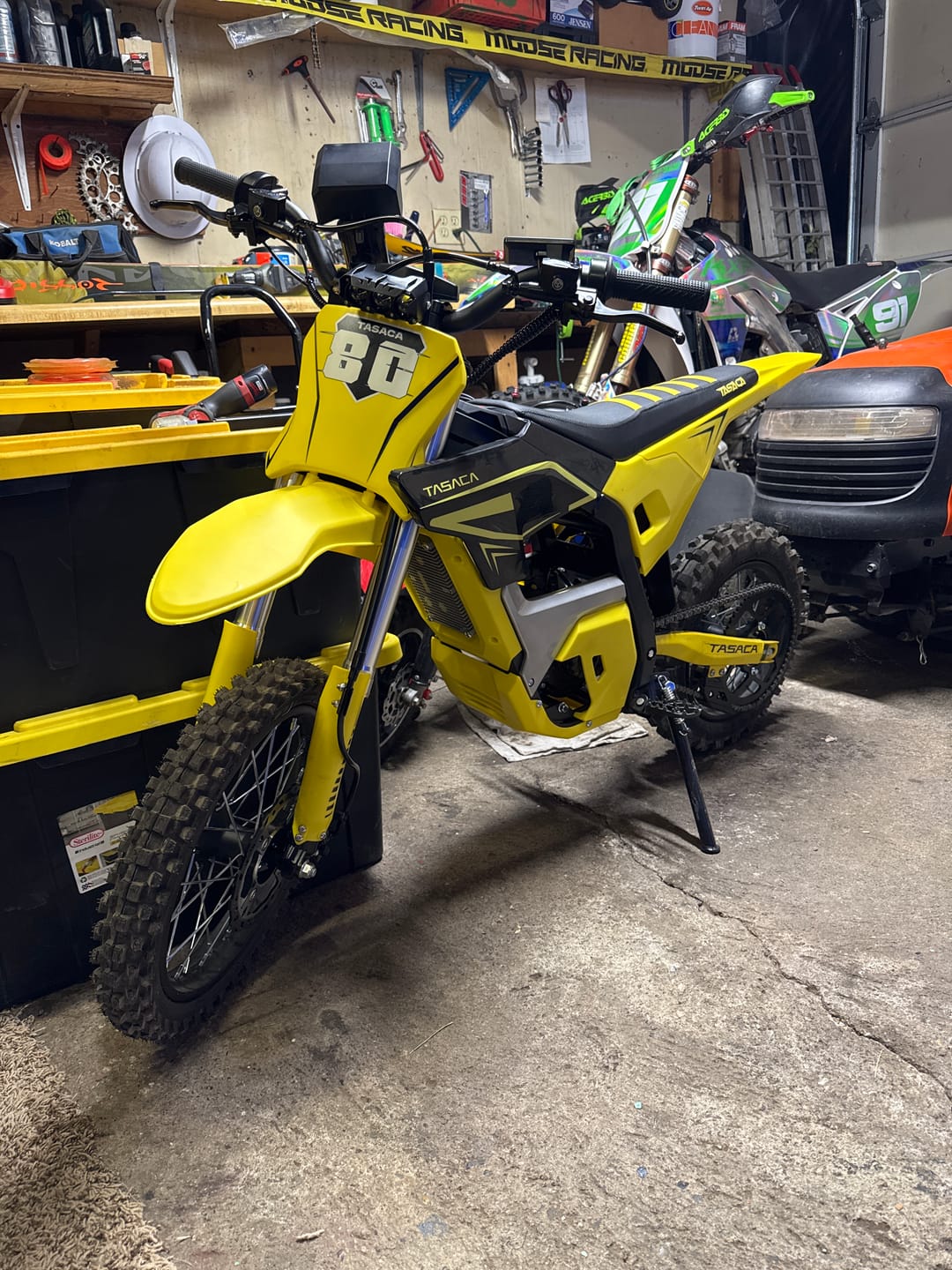 Customer photo review of T500-V58 Electric Dirt Bike