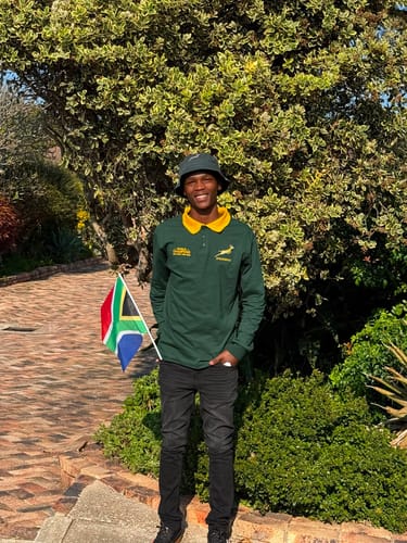 Customer photo review of Springboks Reversible Bucket Hat-OS Green