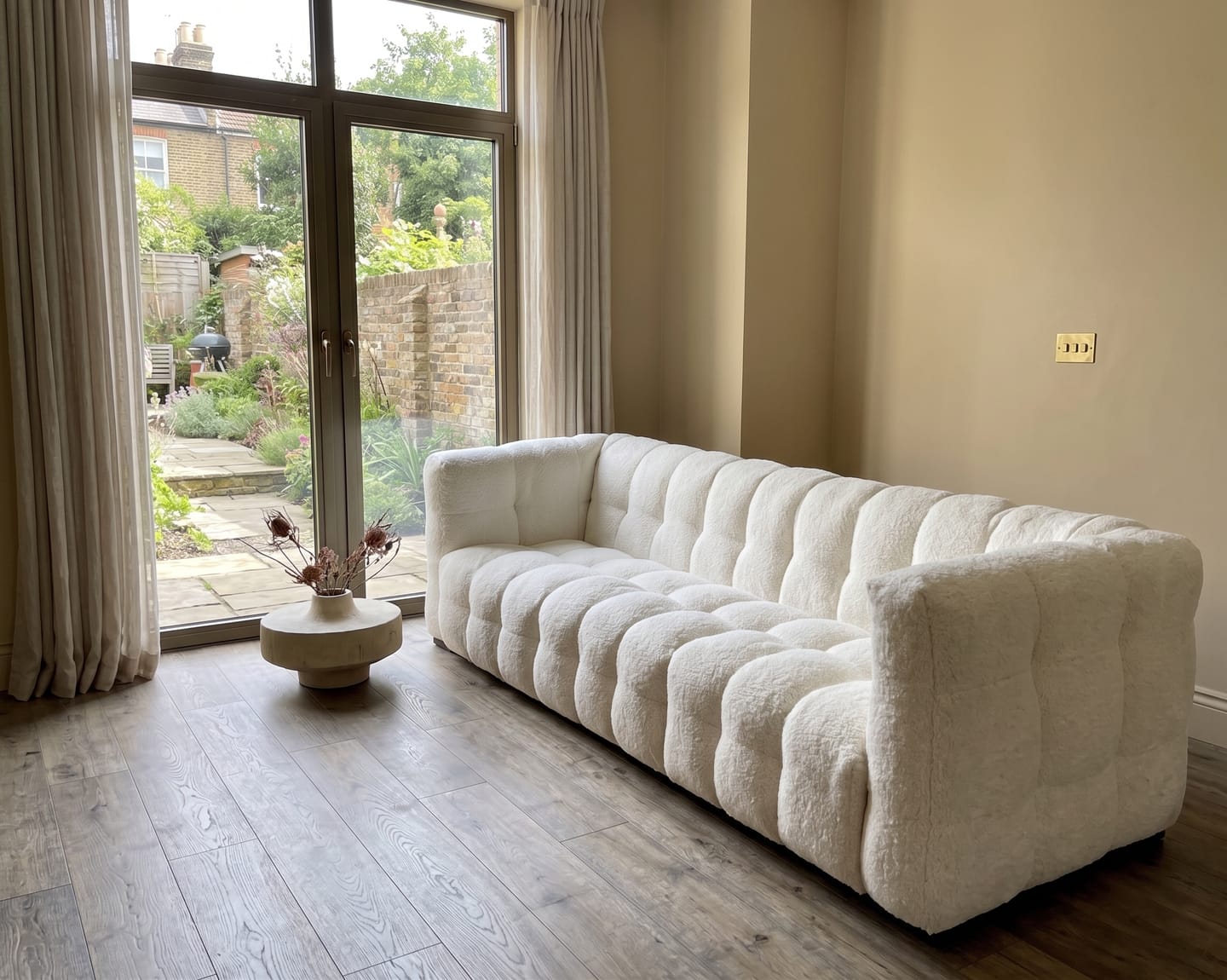 Customer photo review of Davenport 3-Seater Sofa (Emerald Green)