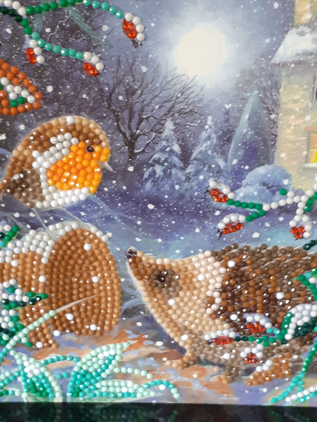 Customer photo review of 2024 Limited Edition "Festive Best of British" Set of 8 Cards