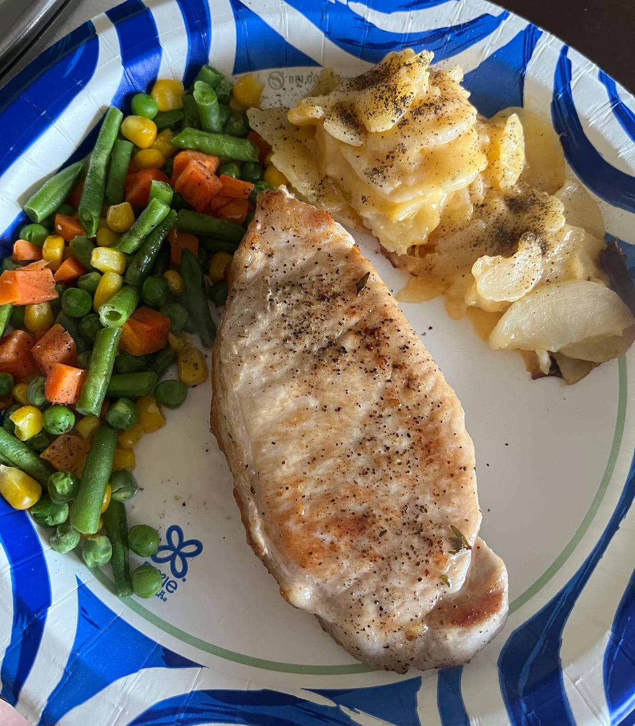 Customer photo review of PORK CHOPS