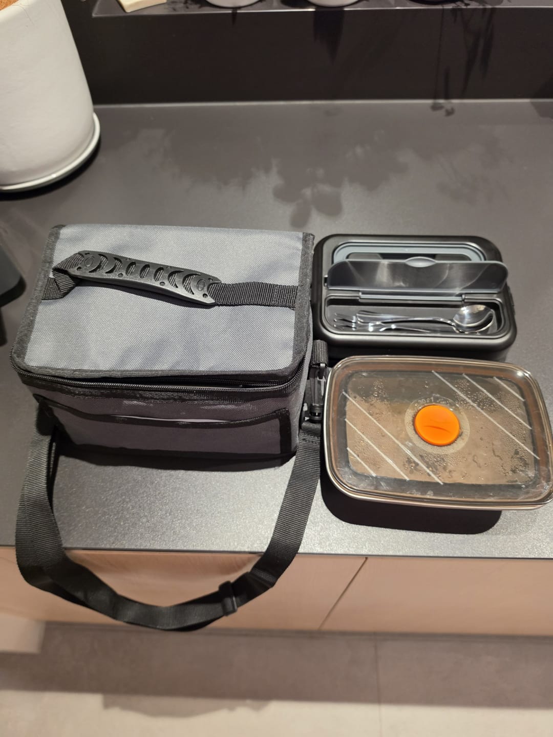 Customer photo review of Explorer Heating Lunchbox™ - Portable And Convenient