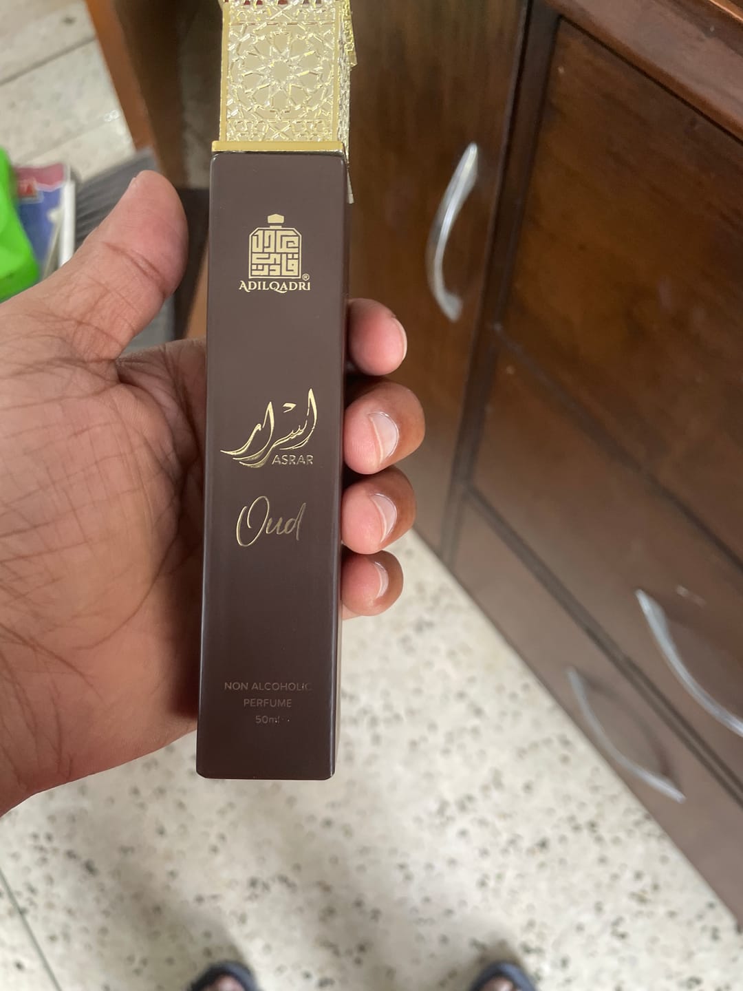 Customer photo review of Asrar Oud Non Alcoholic Perfume Spray 50ml