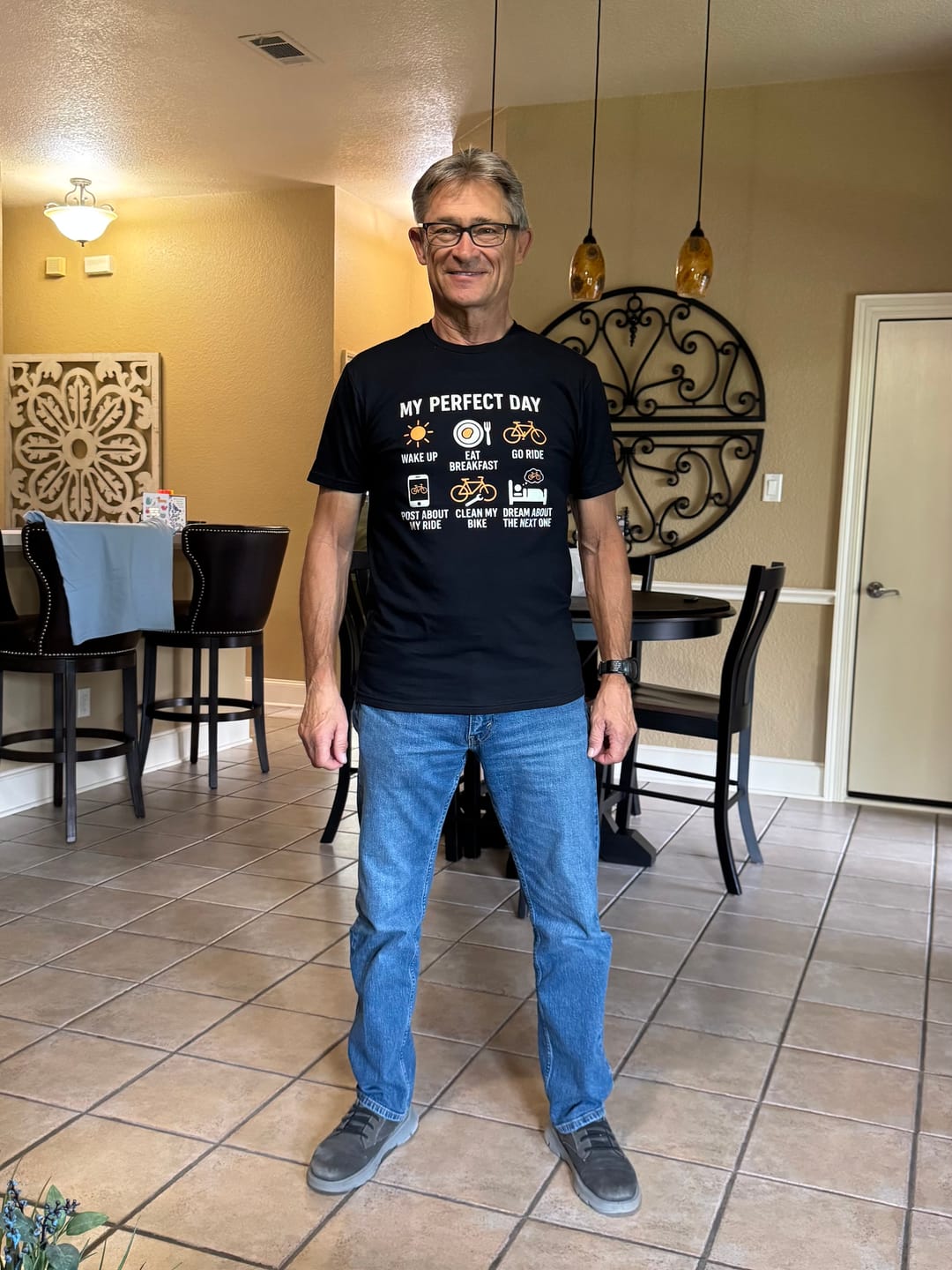 Customer photo review of Perfect Day T-Shirt