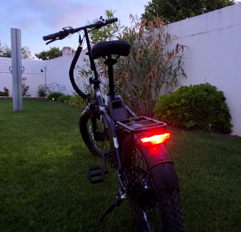 Customer photo review of Touroll S3 Folding Fat Tire Electric Bike