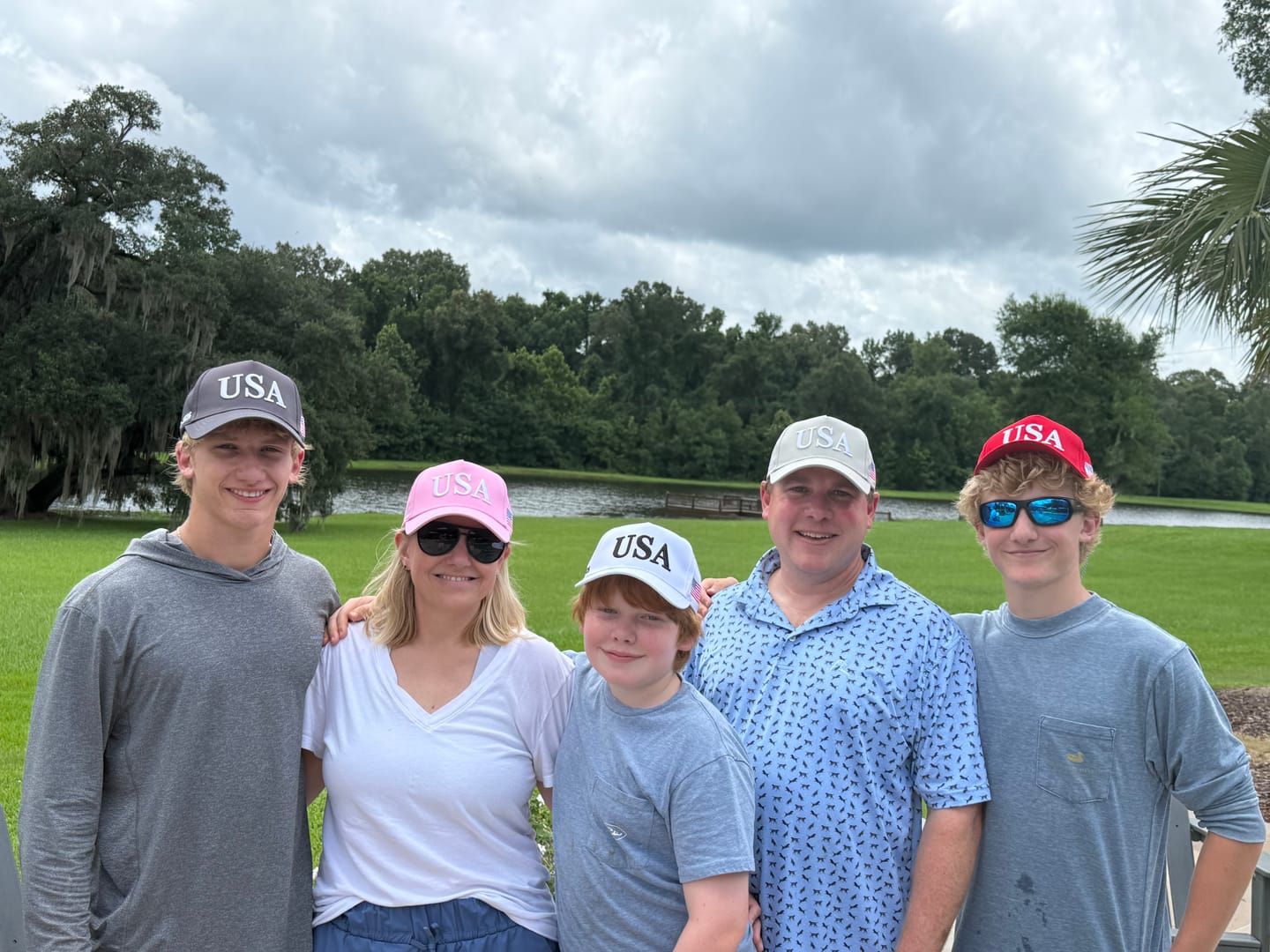 Customer photo review of USA 250th Anniversary Hat (1776–2026) — Embroidered Semiquincentennial Cap