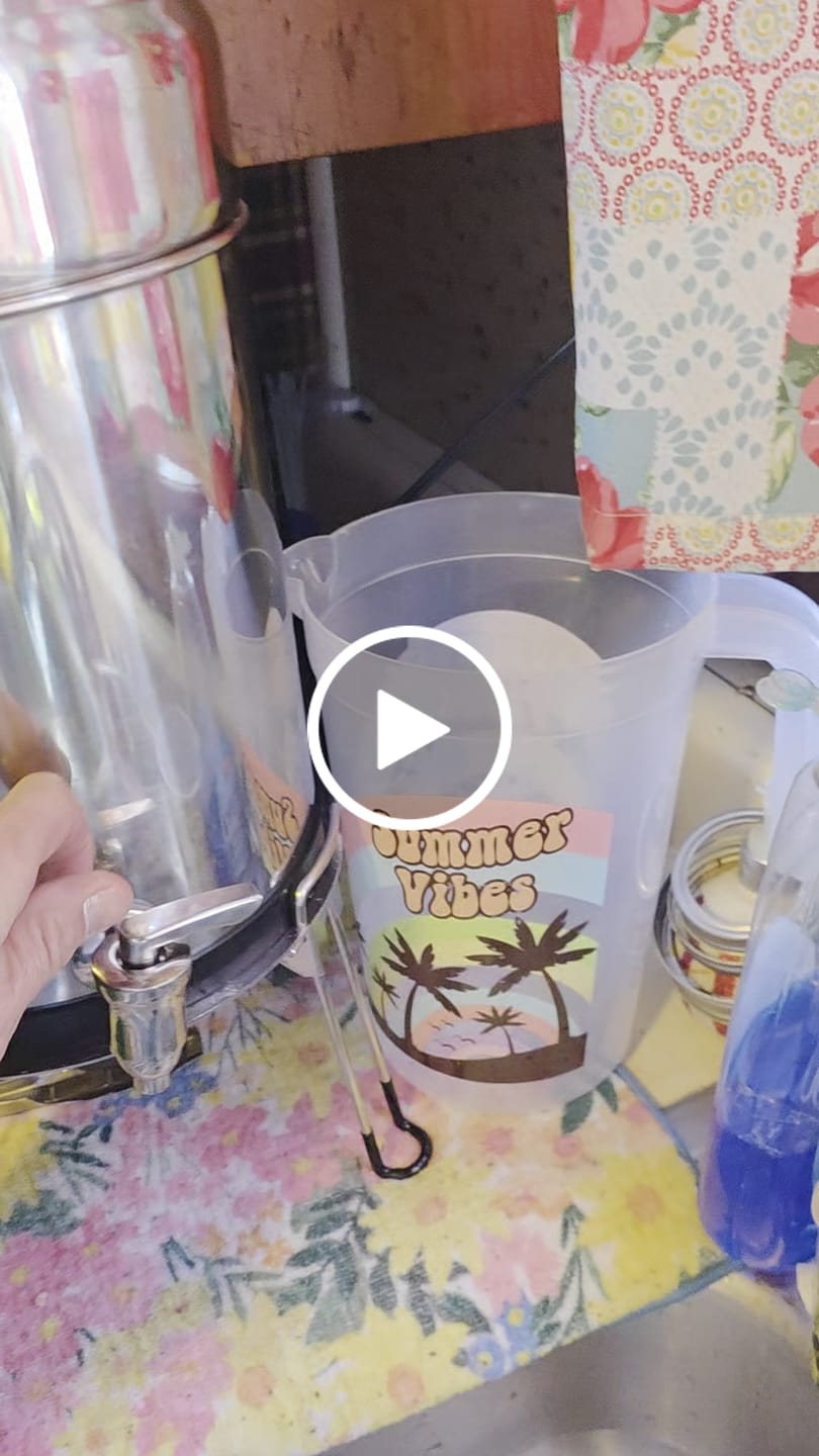 Customer video review of Dual Carbon Platinum Gravity-Fed Water Filter System