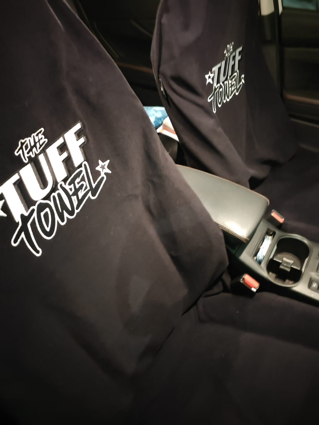 Customer photo review of Waterproof Car Towel Seat Cover - The OG