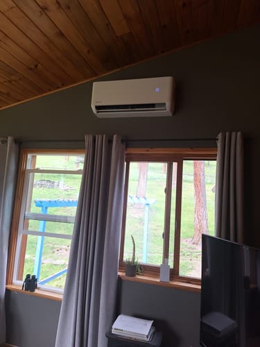 Customer photo review of DELLA Optima Pro CloudAir Series 18000 BTU 23.5 SEER2 Ultra Hyper Heat Mini Split AC - Up to 1000 Sq.Ft.