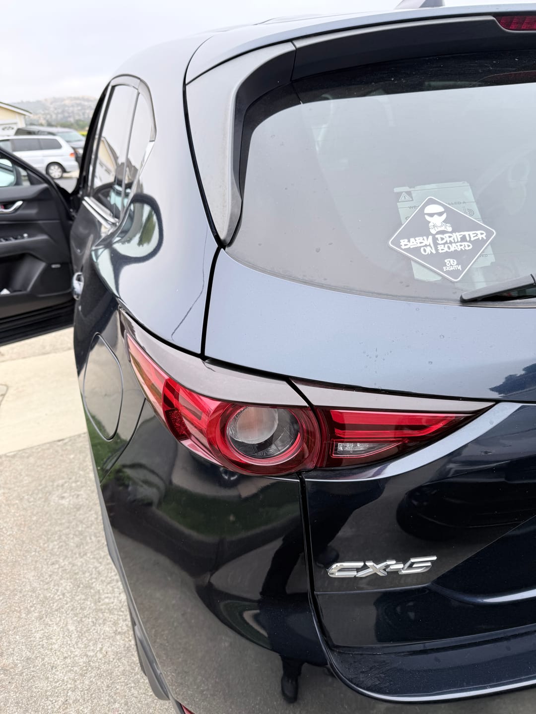 Customer photo review of 80Eighty® Baby On Board Sticker