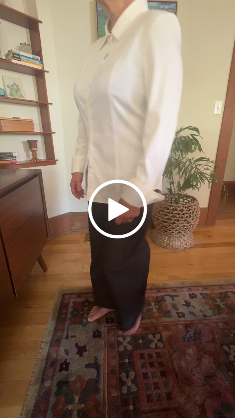 Customer video review of Clemens Flex Shirt - Knit Poplin :: White