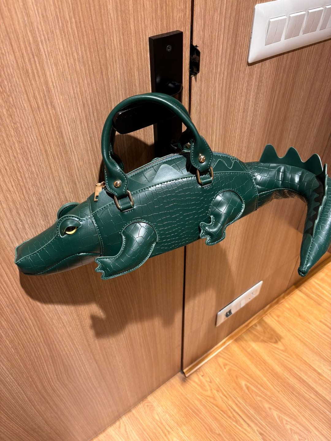 Customer photo review of Crocetta Élan Mini Handbag in Vegan Leather