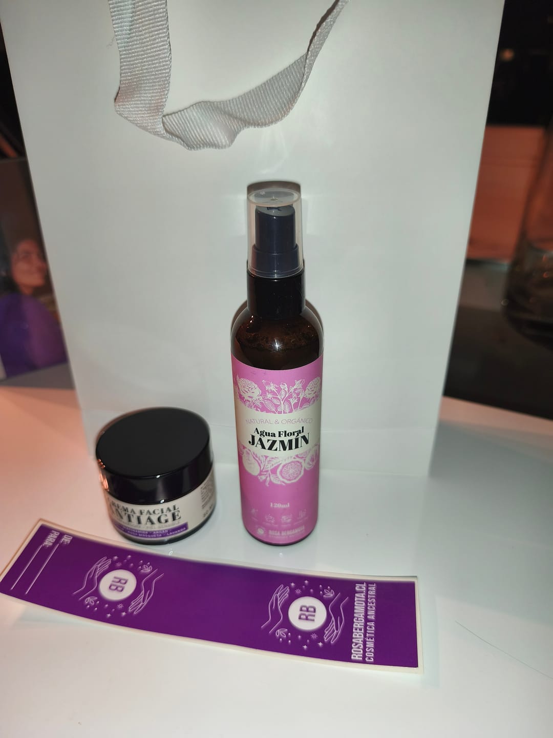 Customer photo review of ¡Nuevo! Crema Facial Antiage Piel Sensible