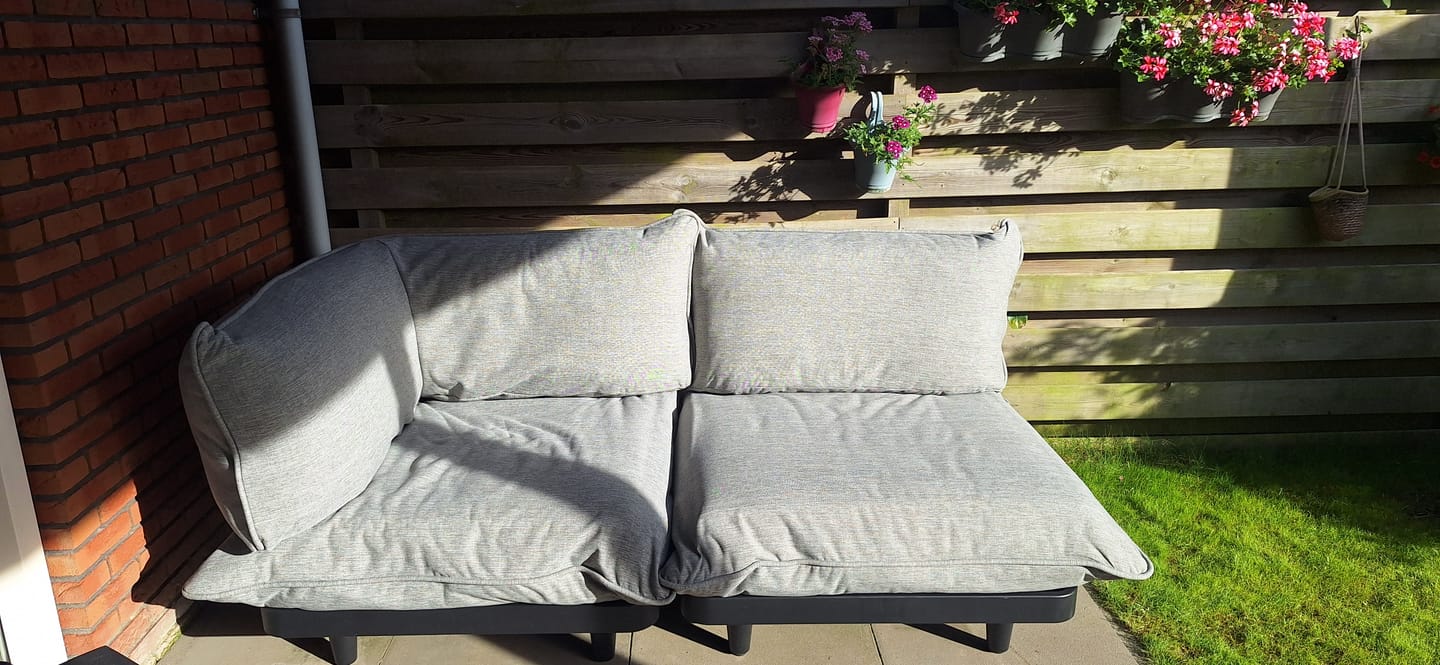 Customer photo review of Fatboy Paletti Set Klein met gratis afdekhoezen
