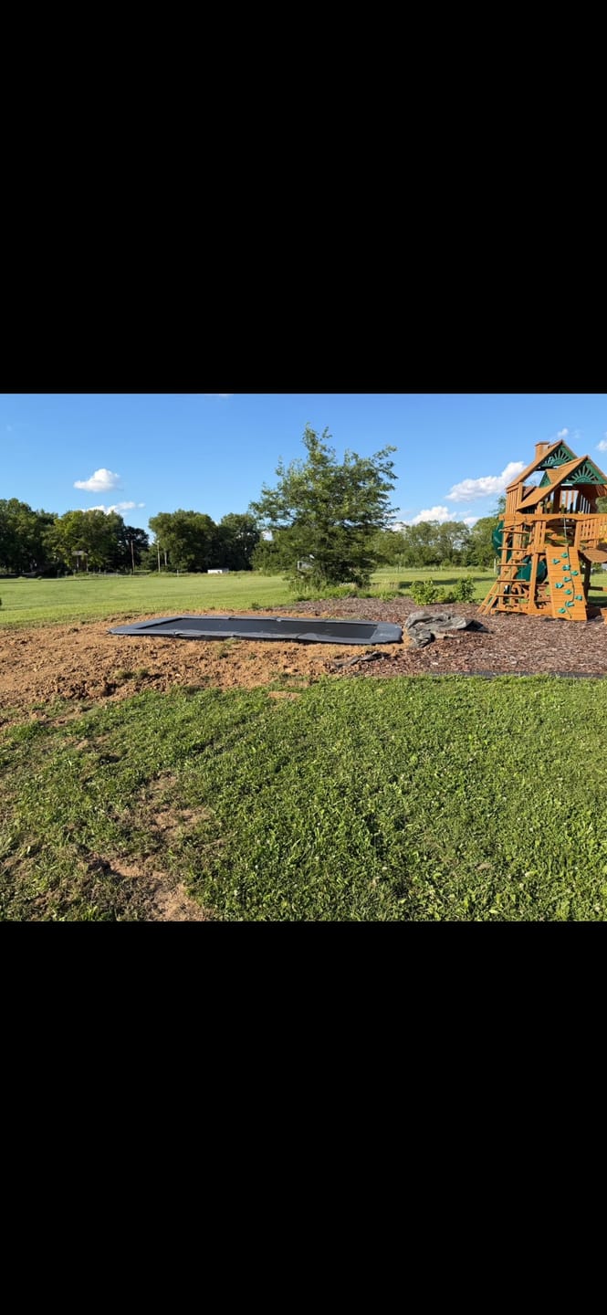 Customer photo review of 10x14' Rectangle Pro-Line Avyna In-ground Trampoline